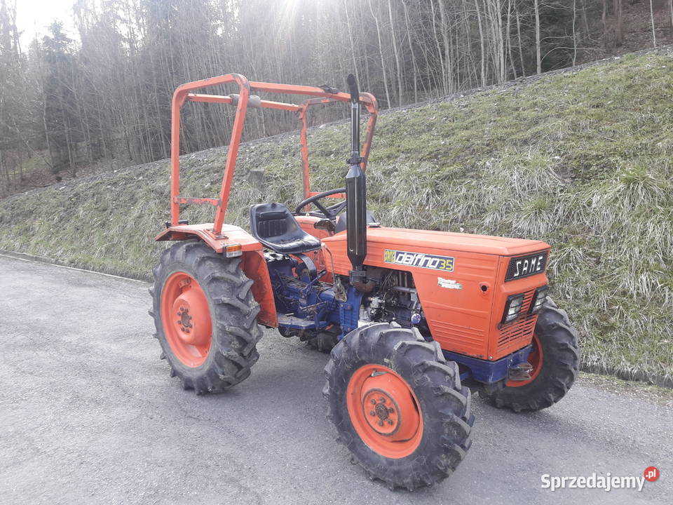 SAME DELFINO 35 naped 4x4 traktor z wloch Maków Podhalański sprzedam