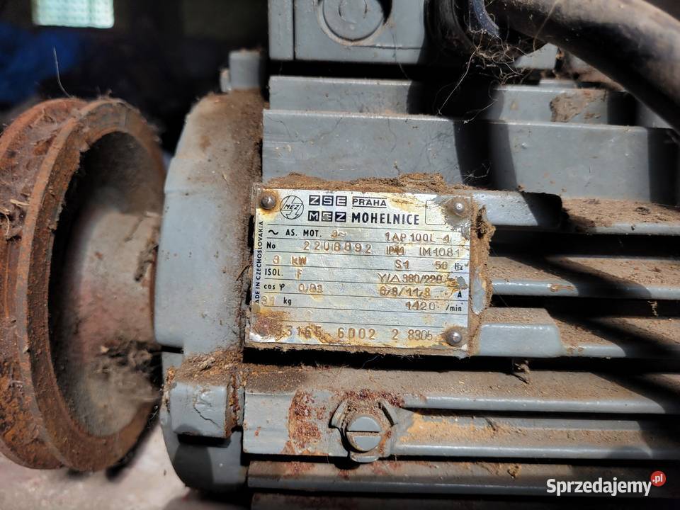 Silniki elektryczne 380V nieuszkodzony Części zamienne zachodniopomorskie Choszczno
