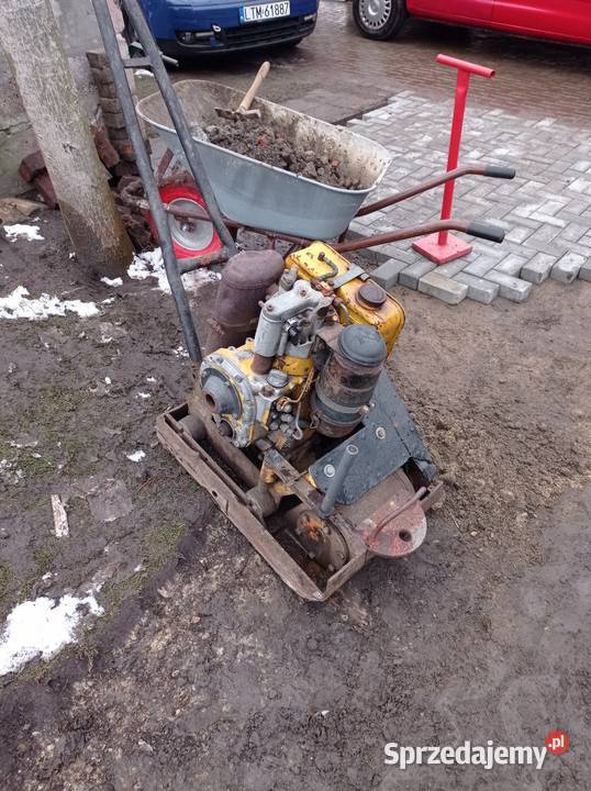 Zagęszczarka do ziemi diesel ropniak lubelskie Lubycza Królewska