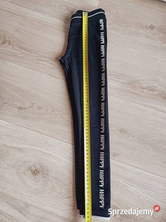 Legginsy dziewczęce czarne 116 Płock