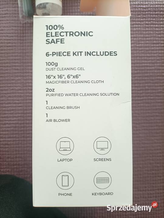 Zestaw do czyszczenia telefonu laptopa kujawsko-pomorskie Dobrzyń nad Wisłą sprzedam