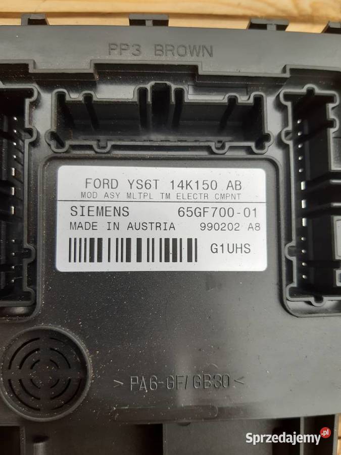 Fiesta 99r Moduł komfortu Motoryzacja Mińsk Mazowiecki