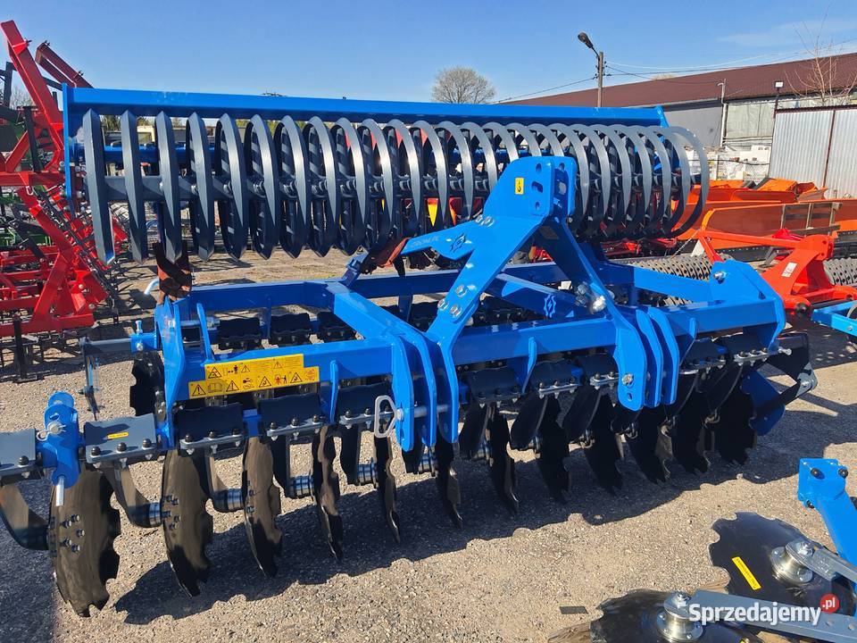 Brona talerzowa ZEUS 30m wał daszkowy Miechów sprzedam