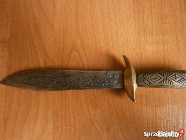 STARY SZTYLET NÓŻ Militaria Wałbrzych