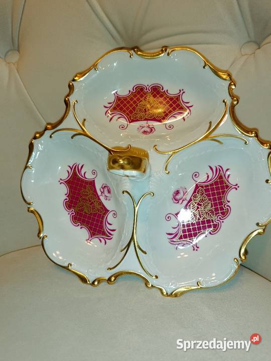 Pirkenhammer Piękny burgundowy kabaret patera Jastrzębie-Zdrój sprzedam