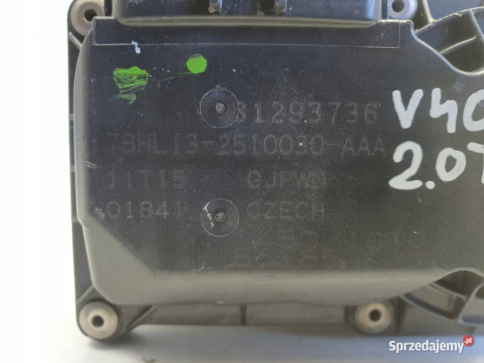 PRZEPUSTNICA Volvo V40 II 20 T3 31293736 Chełm
