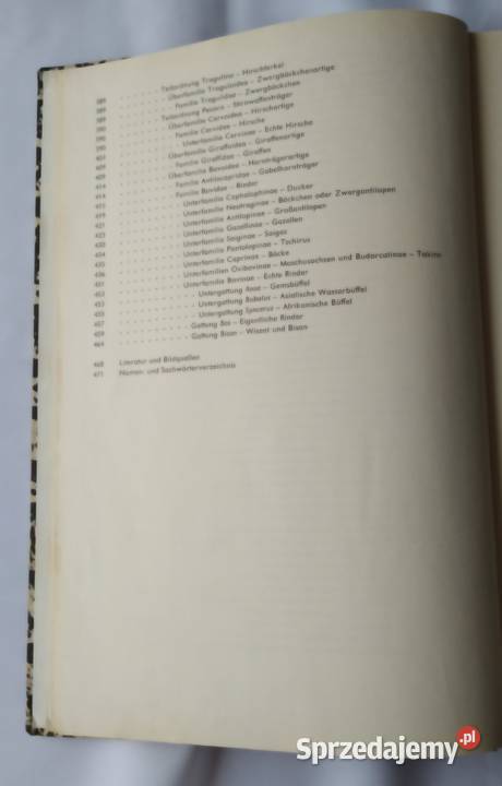 URANIA TIERREICH Sugetiere twarda z obwolutą Hajnówka sprzedam