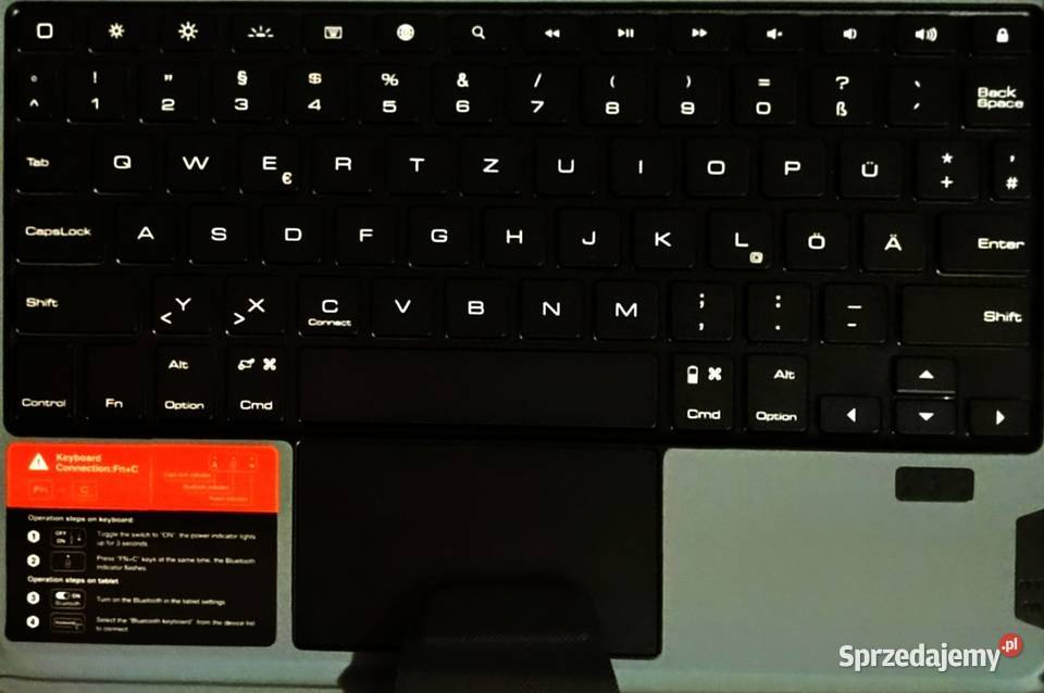 Podświetlana klawiatura do tableta Płock
