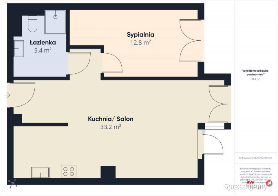 Mieszkanie Mysłowice Fryderyka Chopina 5129m2