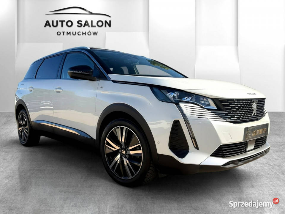 Peugeot 5008 GT kamery Skora Nawi blis night serwisowany w ASO Otmuchów