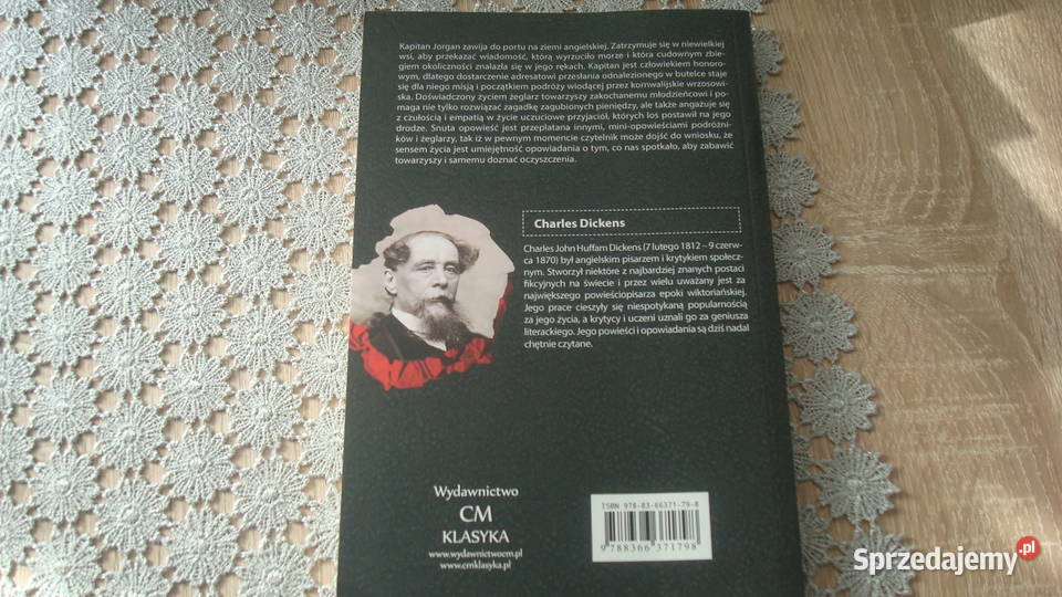 Wiadomość z morza Dickens k podkarpackie Zaczernie sprzedam