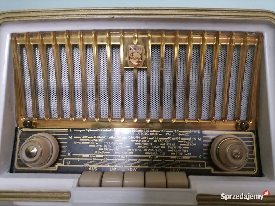 Stare Radio lampowe z lat 50 tych Sprawny