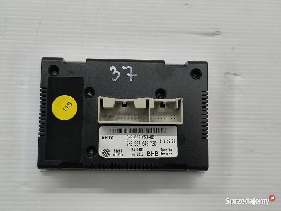 PANEL STEROWNIA NAWIEWU TYŁ VW T5 MULTIVAN