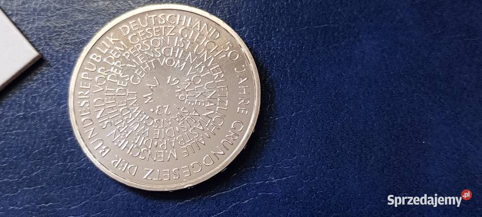 Stare monety 10 marek 1999 Konstytucja Niemcy podkarpackie Lesko sprzedam