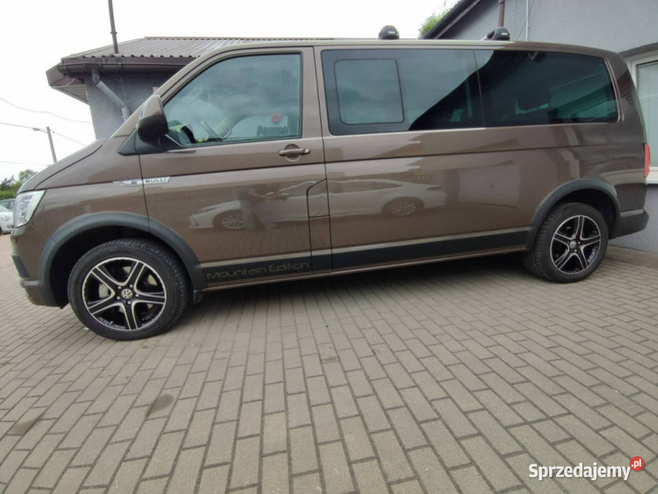 Volkswagen Multivan Long bogata 4x4 nowy silnik komputer pokładowy łódzkie Zgierz