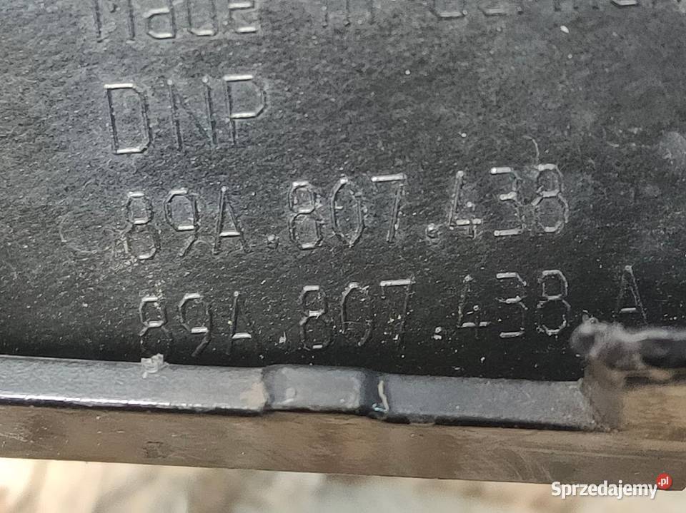 Narożnik Zderzaka Prawy Przód Audi Q4 ETron osobowe Pleszew