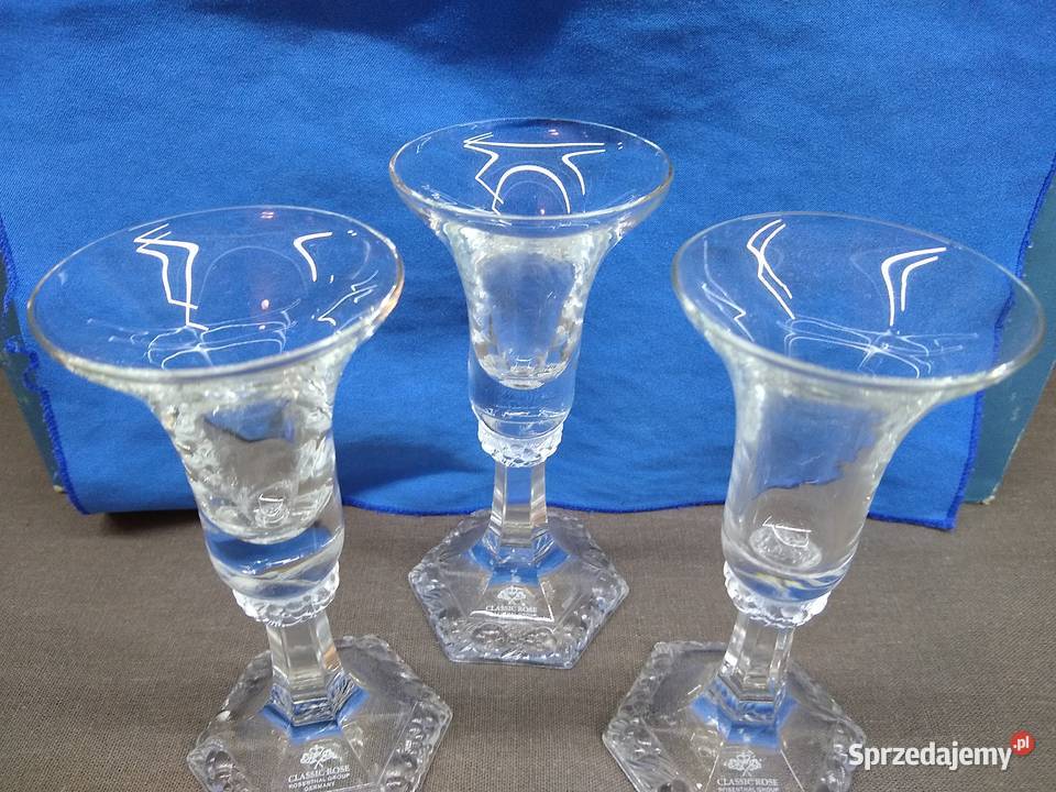 Świecznik Rosenthal Maria Kryształowa sygnowany wielkopolskie Kalisz