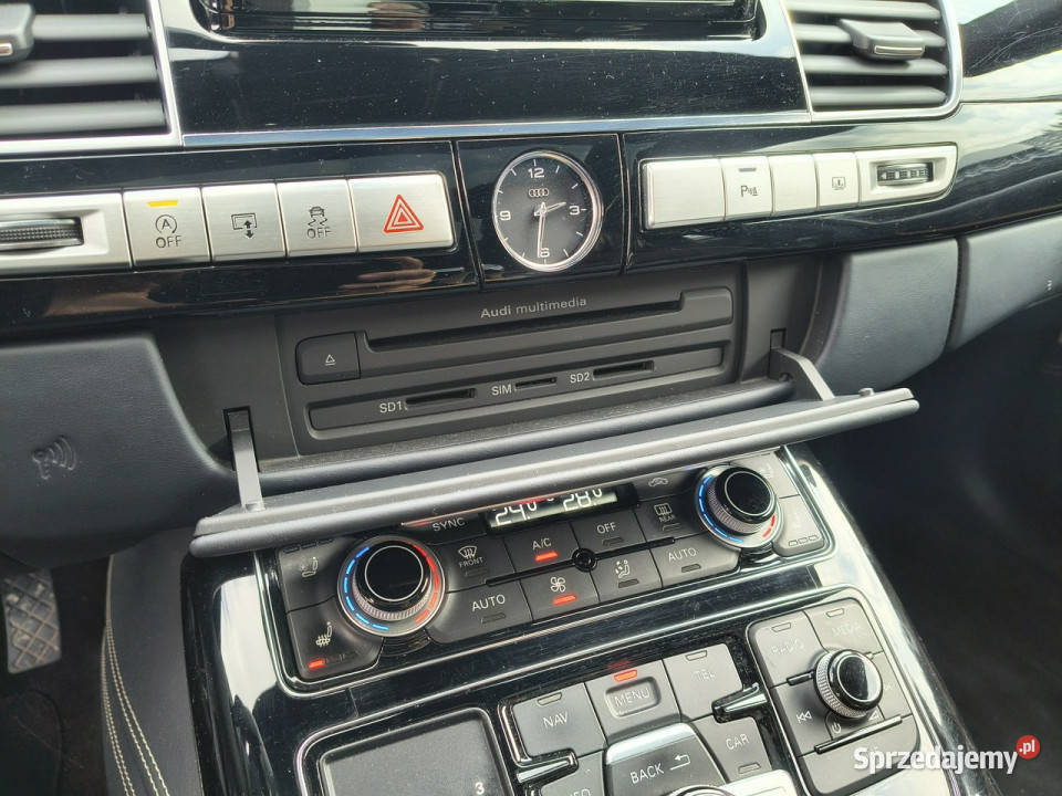 Audi A8 42TDi 450 CHIP LONG Quattro Supe Stan D4 czujnik zmierzchu