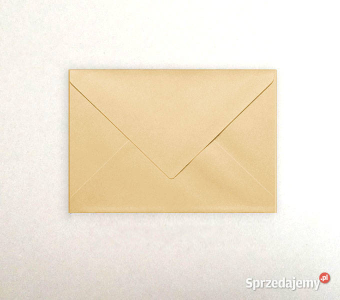 złote koperty C6 ozdobne koperty metaliczne Olsztyn