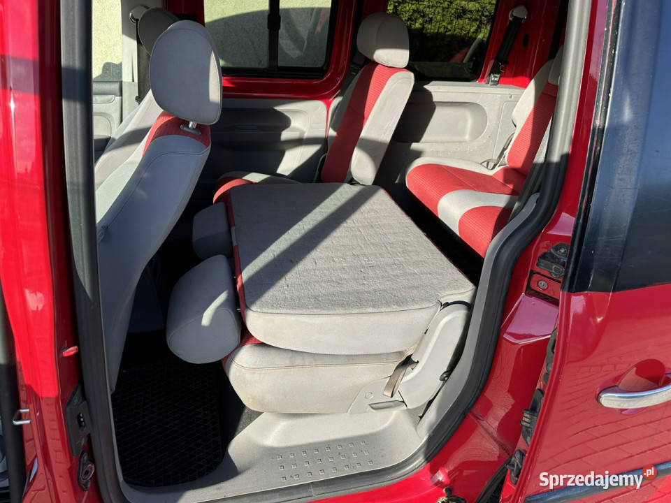 Volkswagen Caddy 20 TDI 7 miejsc podwójne drzwi manualna Wejherowo
