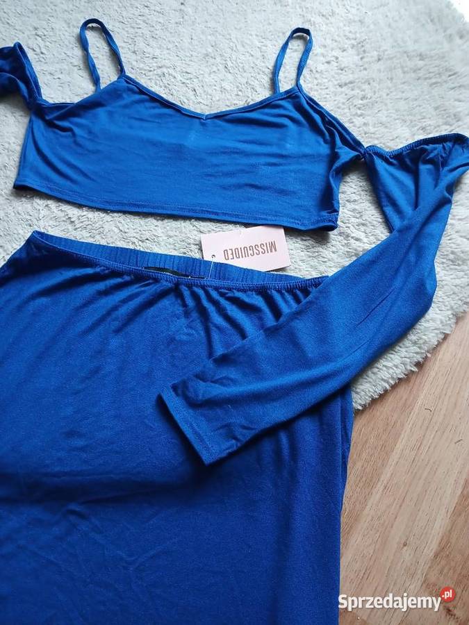 Komplet marki MISSGUIDED top i spódniczka Rawicz