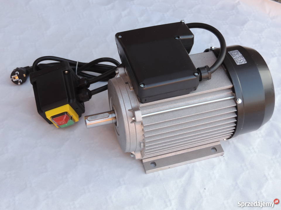 silnik elektryczny 1 faz wyłącznik 1,5 kW FV 230V
