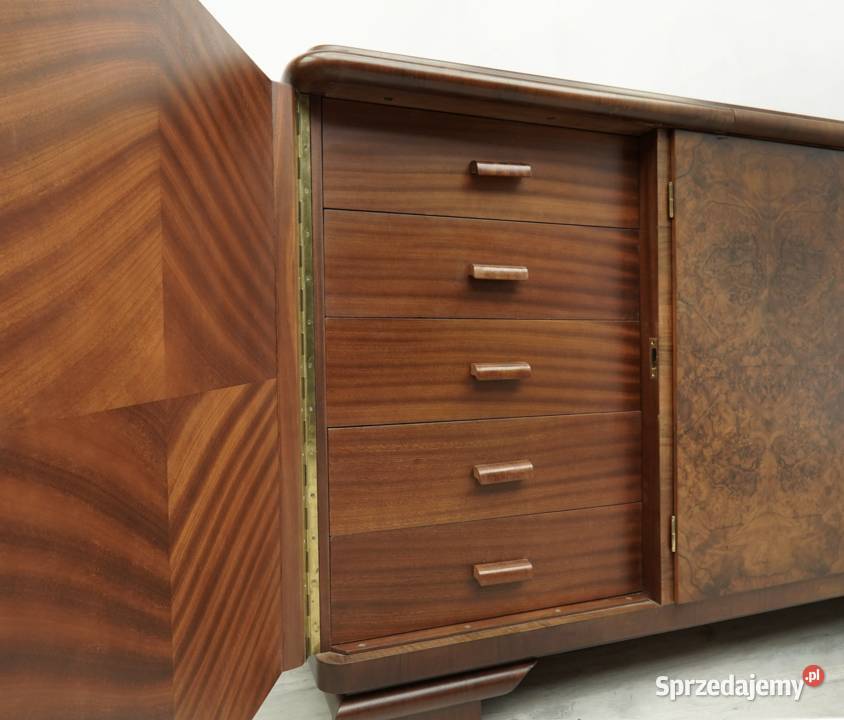 Antyczna komoda w stylu art deco z lat 30tych Jerka