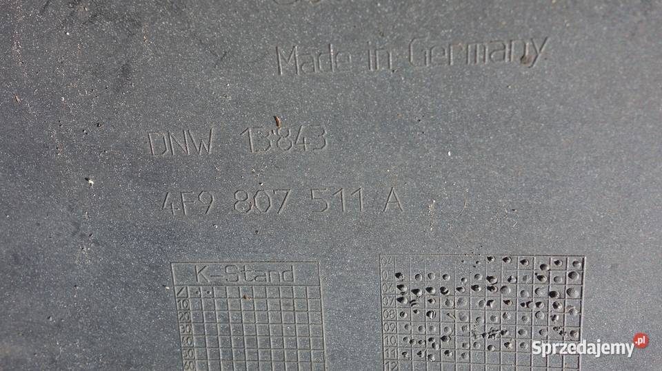 ZDERZAK TYŁ TYLNY AUDI A6 C6 KOMBI AVANT osobowe Karoseria Ruda Śląska