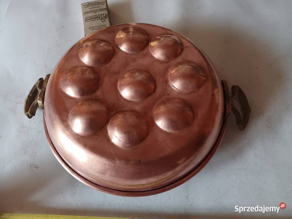 Piękna patelnia miedziana Poznań