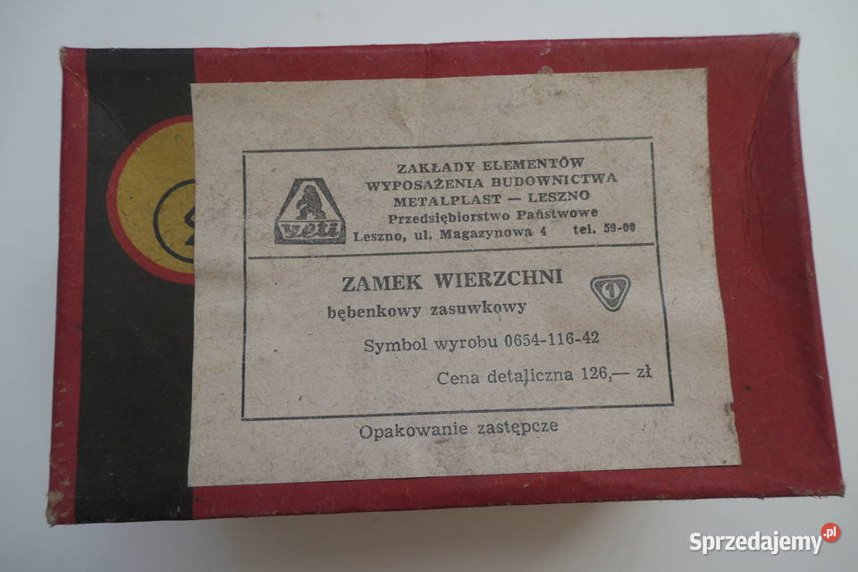 Nowe Nieużywane zamki nawierzchniowe YETI ALFA z Wrocław