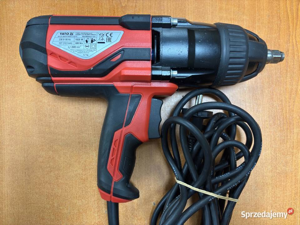 Klucz Udarowy Elektryczny YATO YT82021 1020W Dom i Ogród