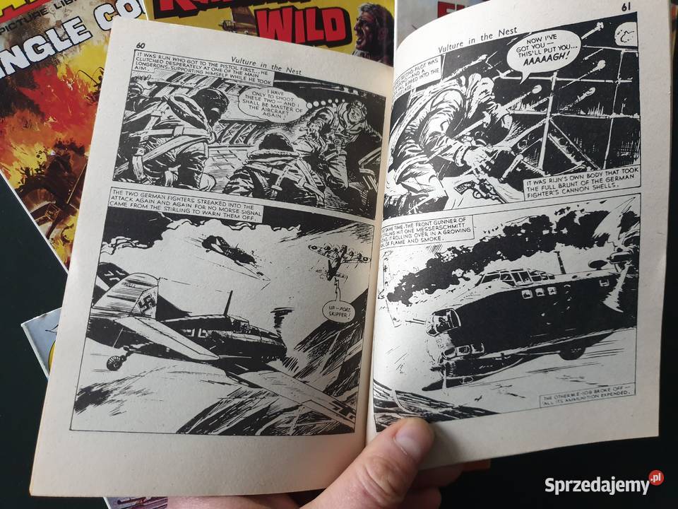 Battle 9 brytyjskich komiksów wojennych Gdynia sprzedam