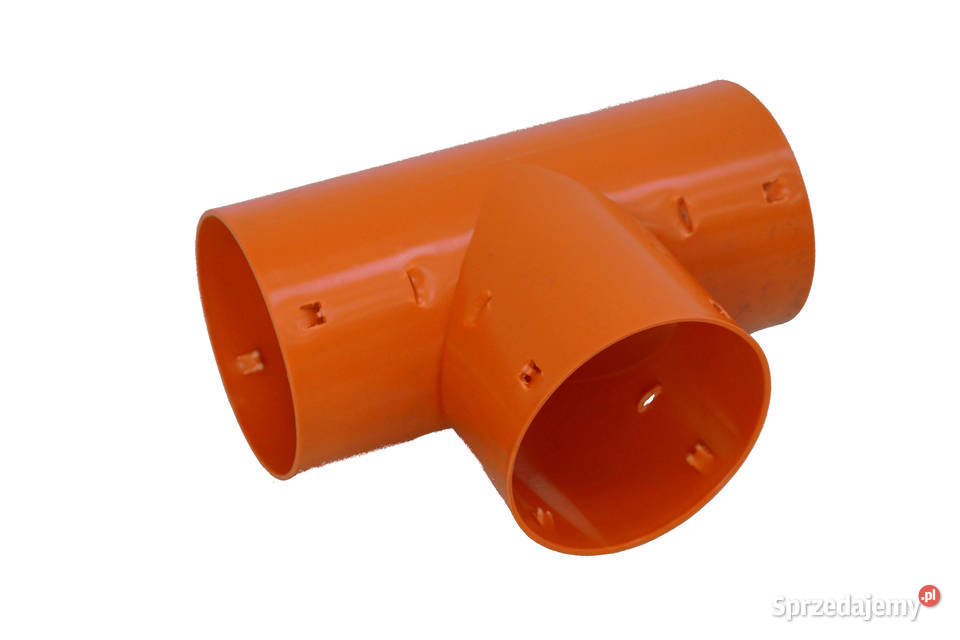 Trójnik do rur drenarskich drenażowych 100mm AJJ Materiały budowlane