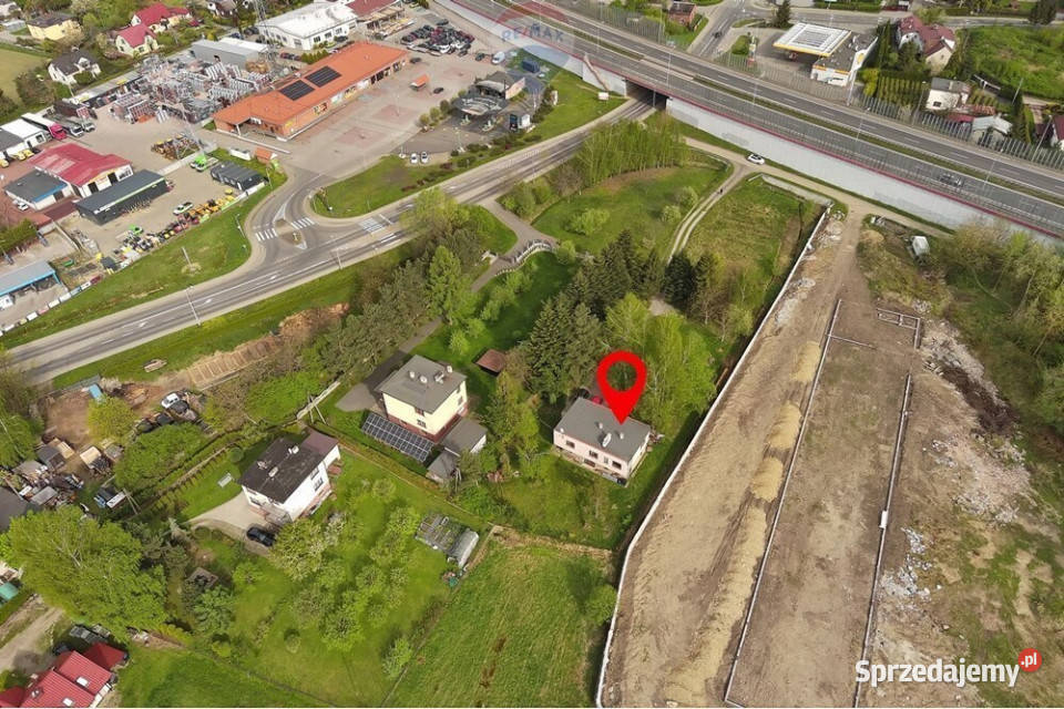 Dom biuro z dużym ogrodem w centrum Komorowic Bielsko-Biała