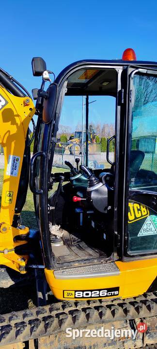 JCB JCB 8026 CTS mini Koparka 1317 MTG nie Bieliny