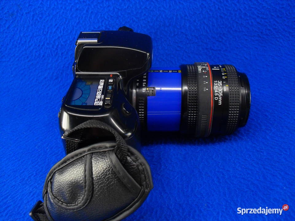 NIKON F70 z obiektywem i handgripem dolnośląskie