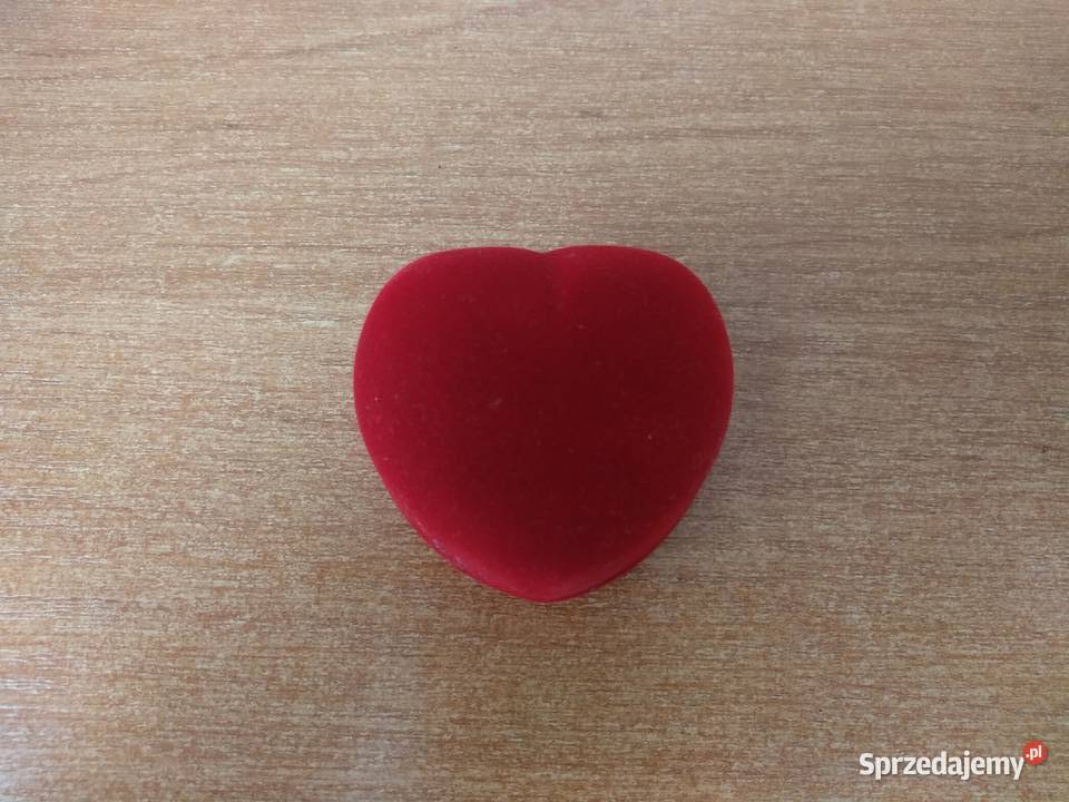 Pudełko na biżuterię w kształcie serca dolnośląskie Przemków sprzedam