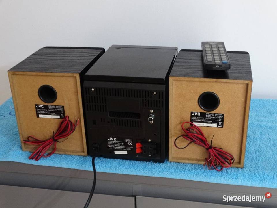Wieża JVC CAUXG210 pilot CD USB mp3 kol WYSYŁKA Wieże i miniwieże sprzedam