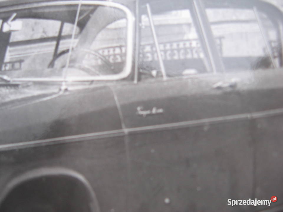 HILLMAN Super Minx stary napis emblemat auto PRL Przemyśl