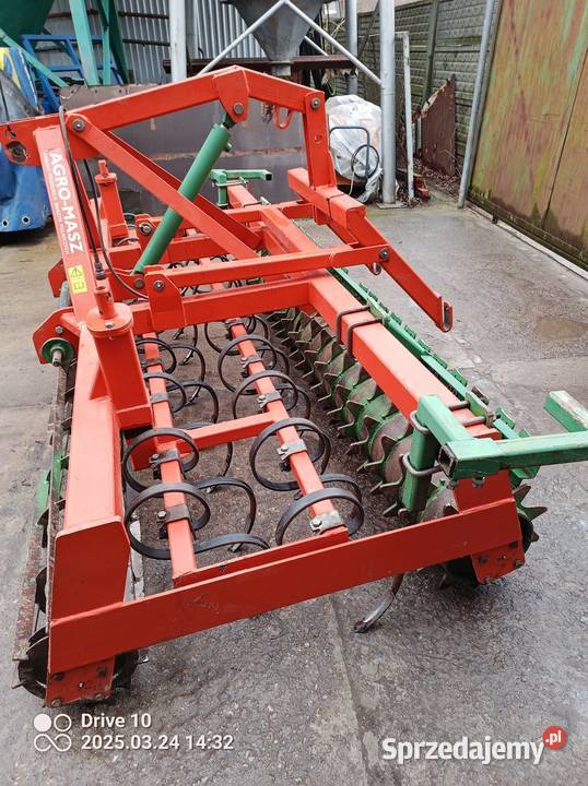 Agregat uprawowo siewny Agro Masz 3 m Agromasz Radom