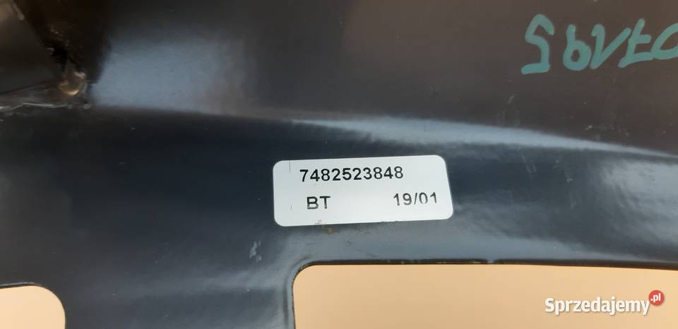 VOLVO FL FE NAROŻNIK ZDERZAKA PRAWY METALOWY Bieleń