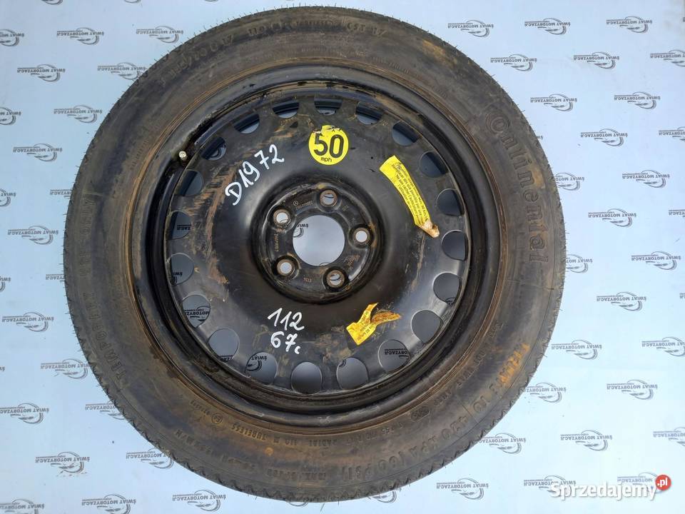 MERCEDES CLC W219 koło dojazdowe 1557017 110M