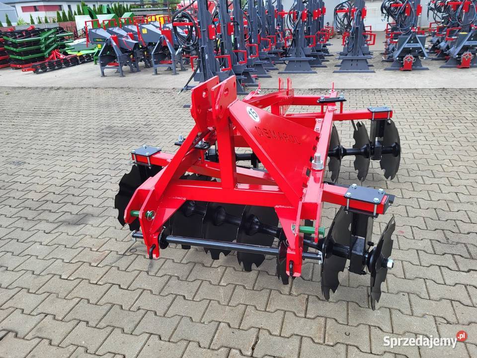 Wzmocniona BRONA TALERZOWA Demarol 8 Transport