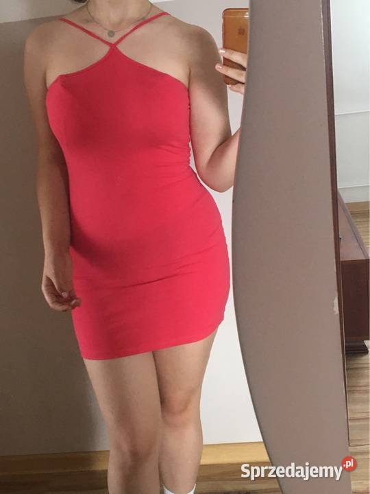 Piękna różowa sukienka idealna na lato S Sinsay Polanka Wielka