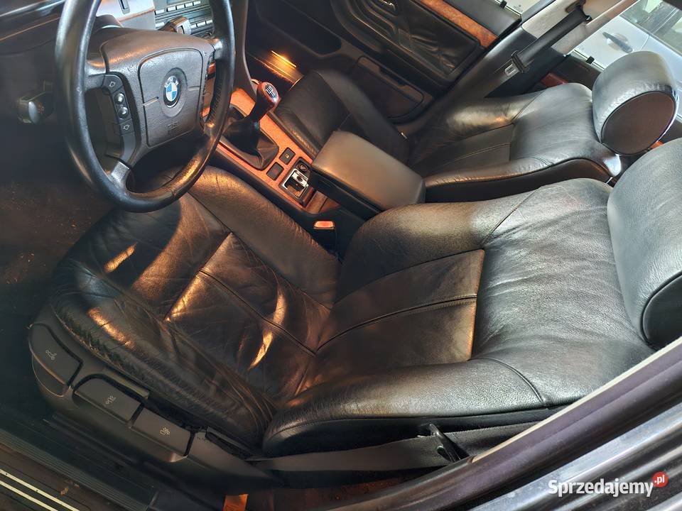 Bmw e38 części 28 m52 maska skóra Olszyna sprzedam