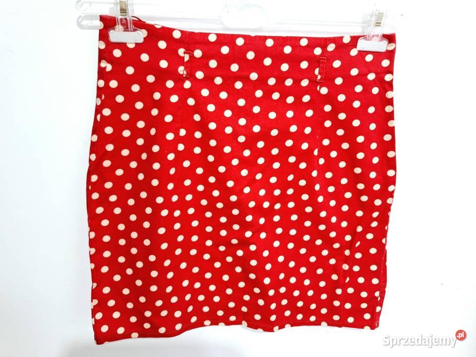 M Spódniczka mini kropki lato sprzedam