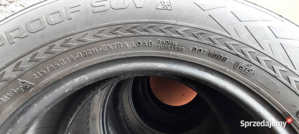 Opony 4 wielosezon Nokian 21565 16R 102H 1619 Częstochowa