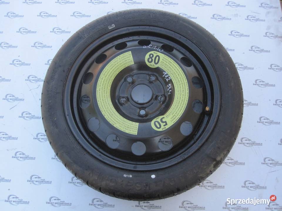 GOLF AUDI SEAT ALTEA koło dojazdowe 1257016 96M Kielce