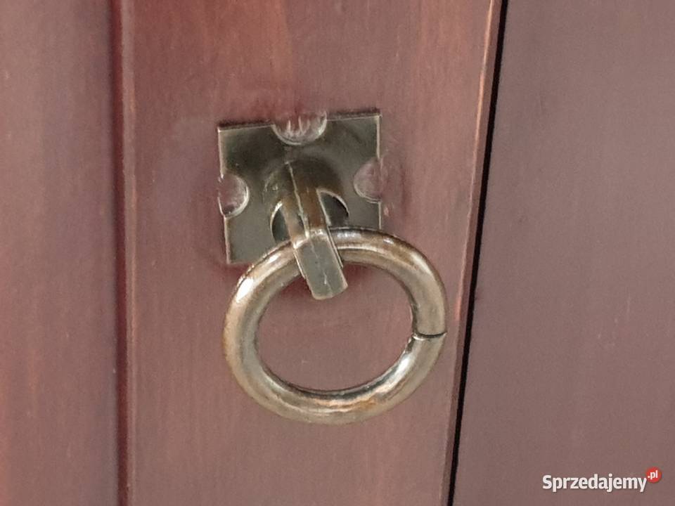 Piękna masywna komoda kolonialna wykonana z Gdańsk