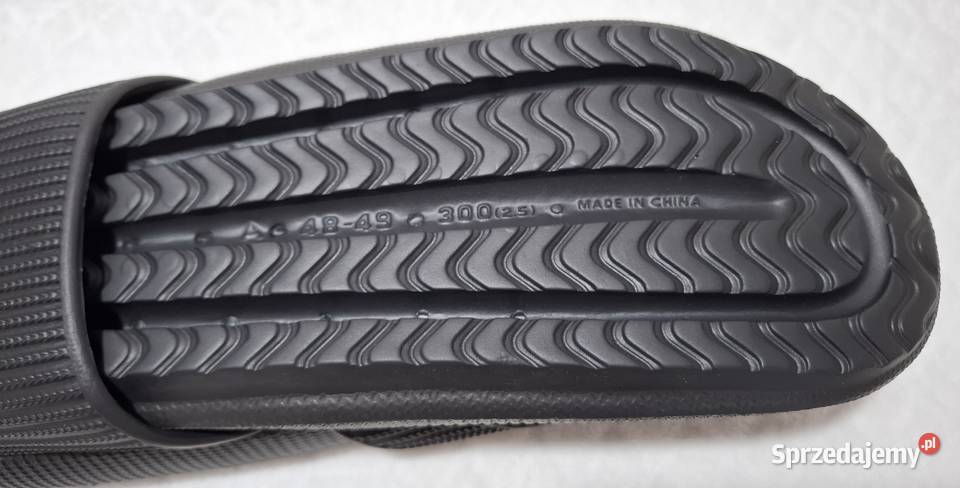Klapki męskie kapcie gumowe 4849 46 280mm 28 28cm śląskie Czeladź